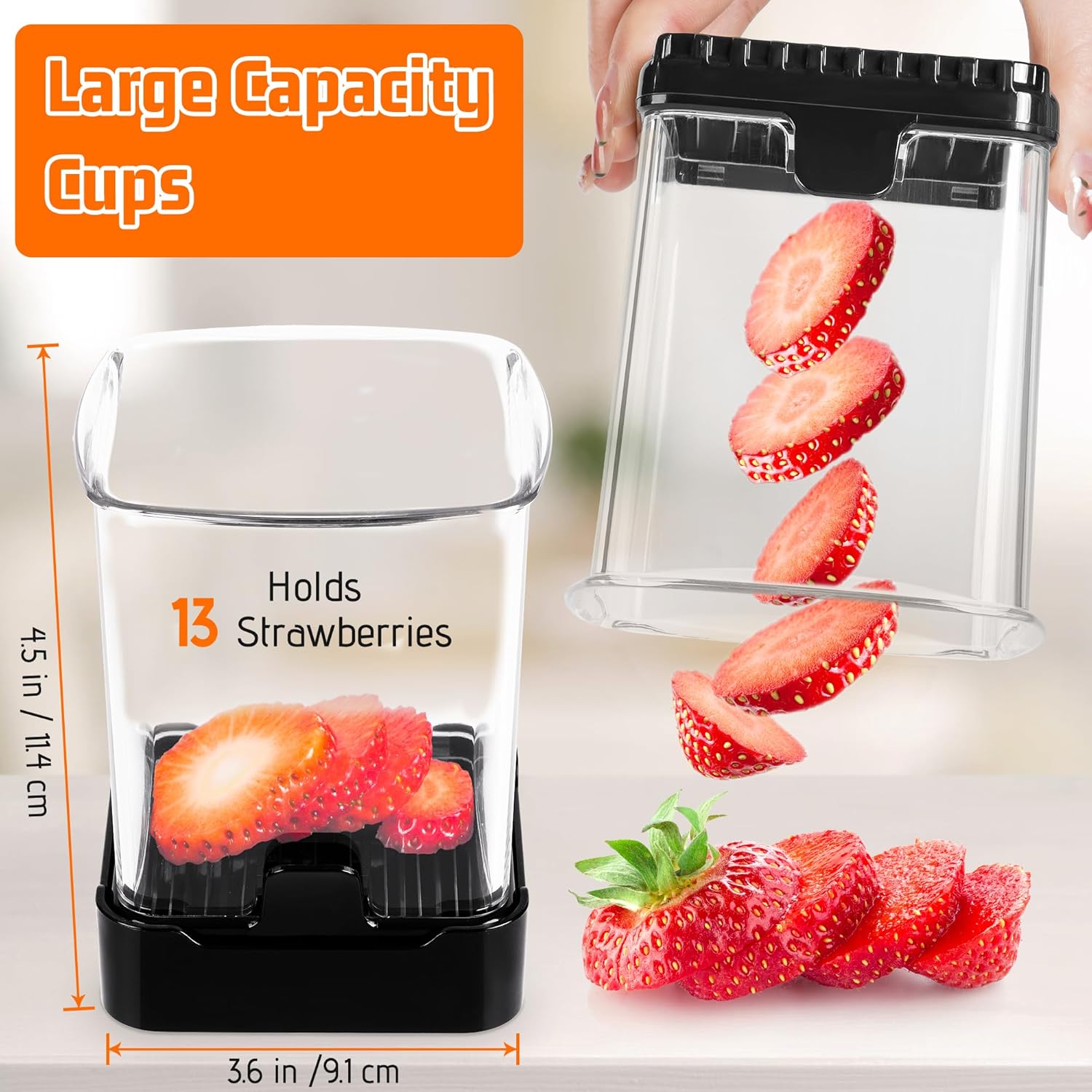 Fruit Slicer Cup for Strawberr - Meal Prep Egg review and price