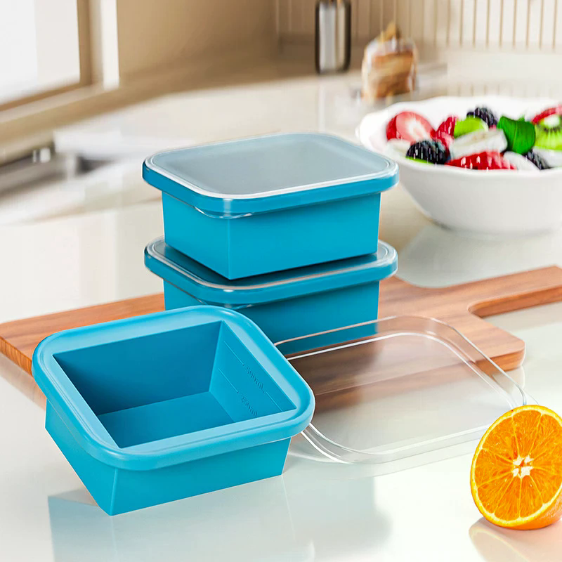 Silicone Freezing Tray With Pl - Meal Prep Freezer review and price