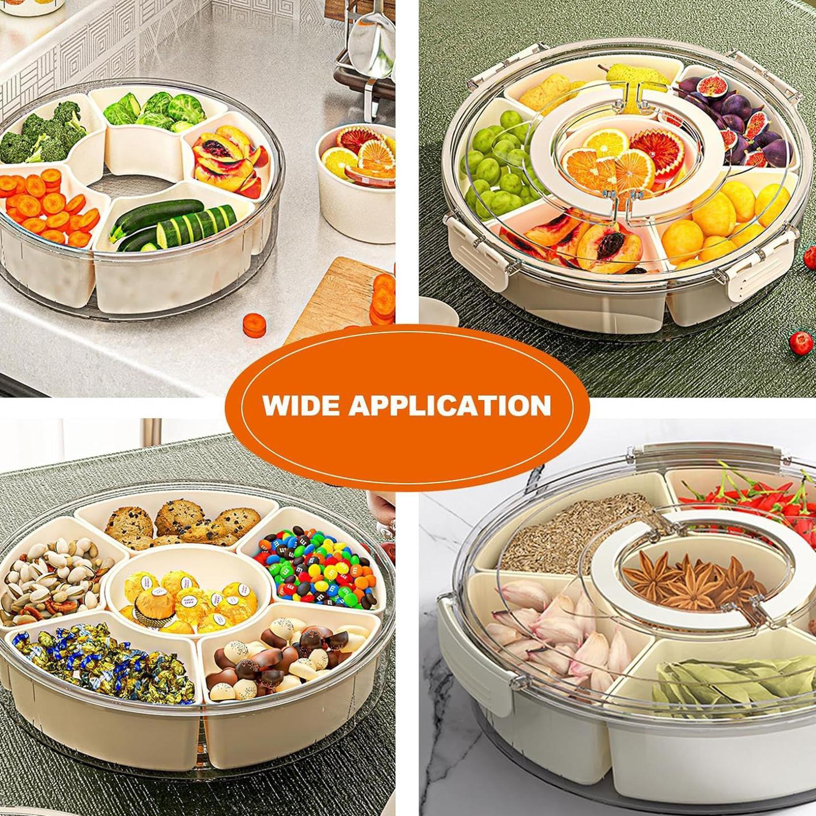 Snack Containers 6-Dividers Tr - Meal Prep Veggie review and price