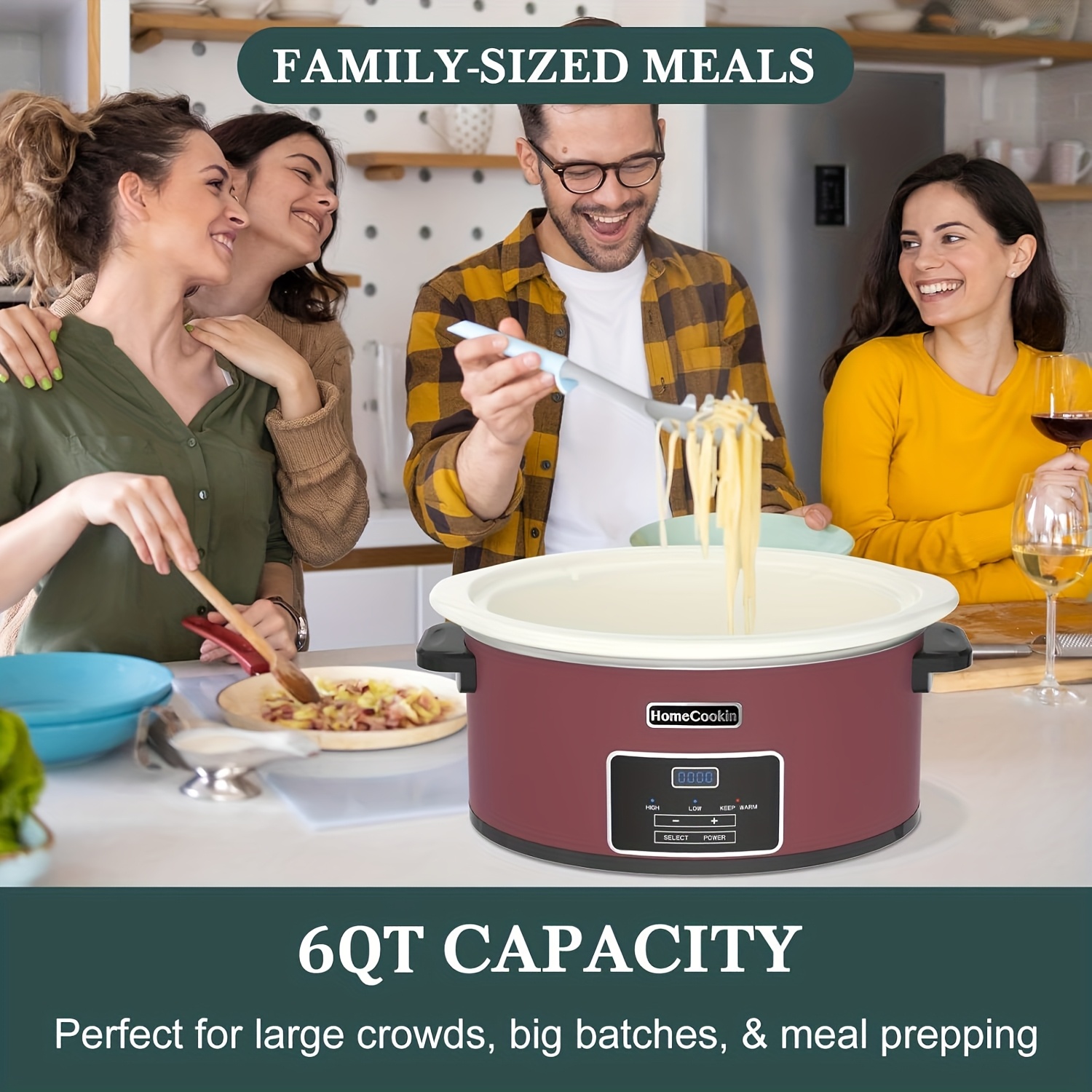 8-Quart Digital Slow Cooker wi - Meal Prep Simple review and price