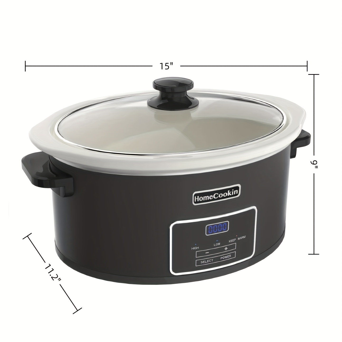 8-Quart Digital Slow Cooker wi - Meal Prep Simple review and price