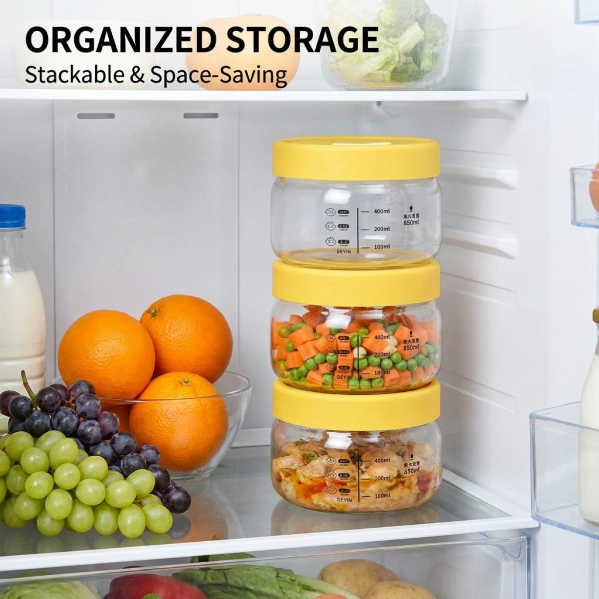 Borosilicate Glass Meal Prep B - Meal Prep Yellow review and price
