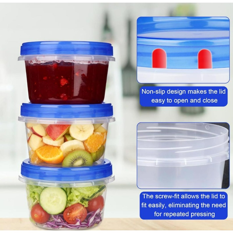 500ML Round Airtight Food Stor - Meal Prep Freezer review and price
