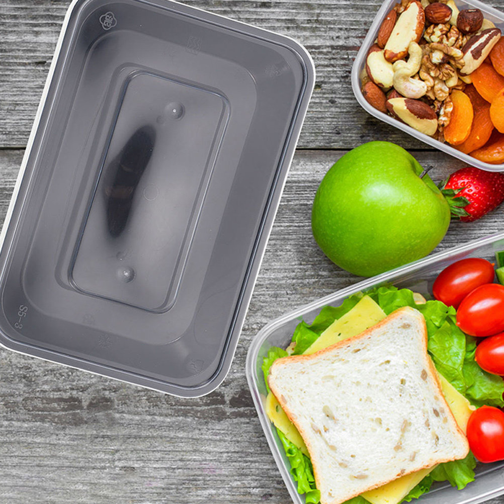50pcs Disposable Rectangular F - Meal Prep With Rice review and price