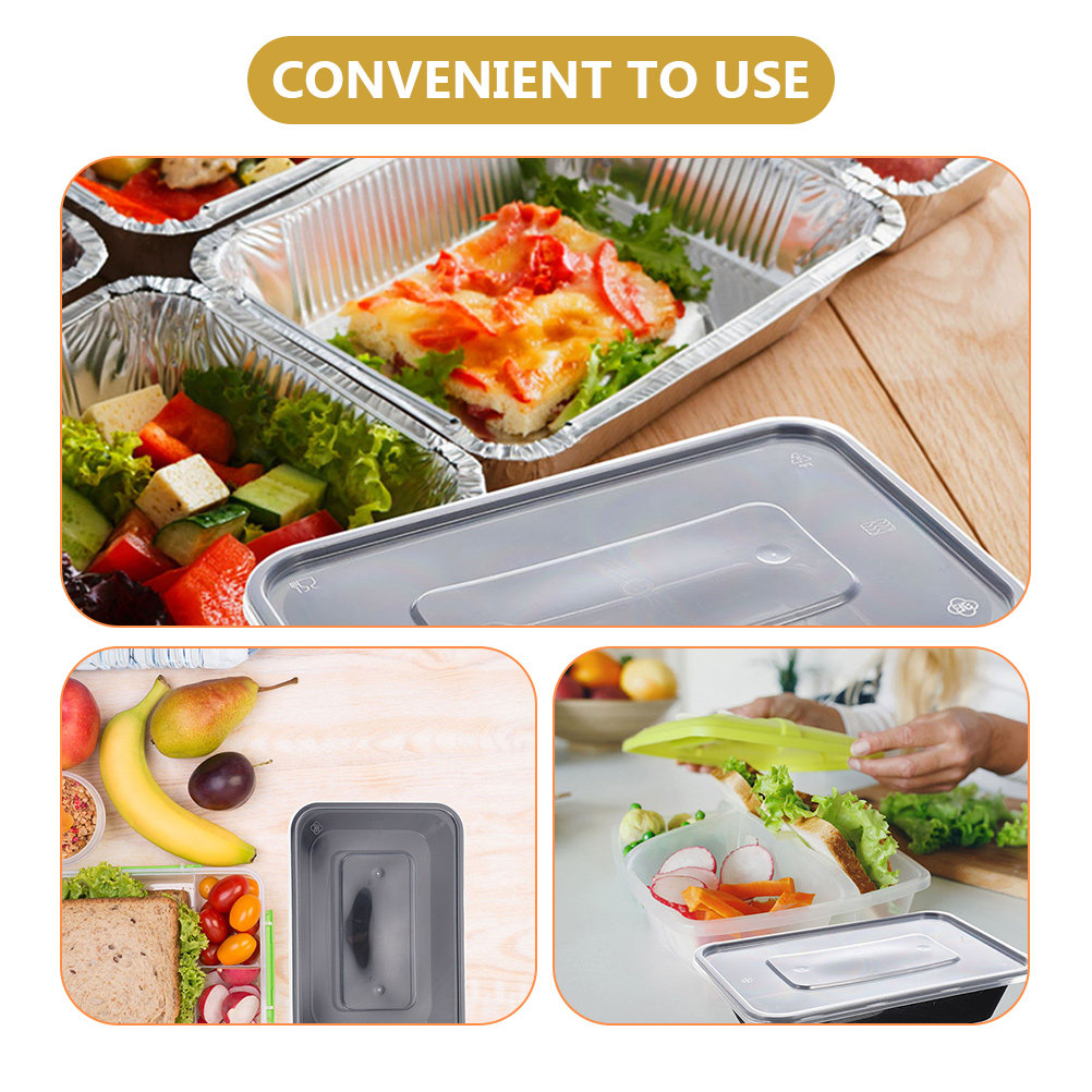 50pcs Disposable Rectangular F - Meal Prep With Rice review and price