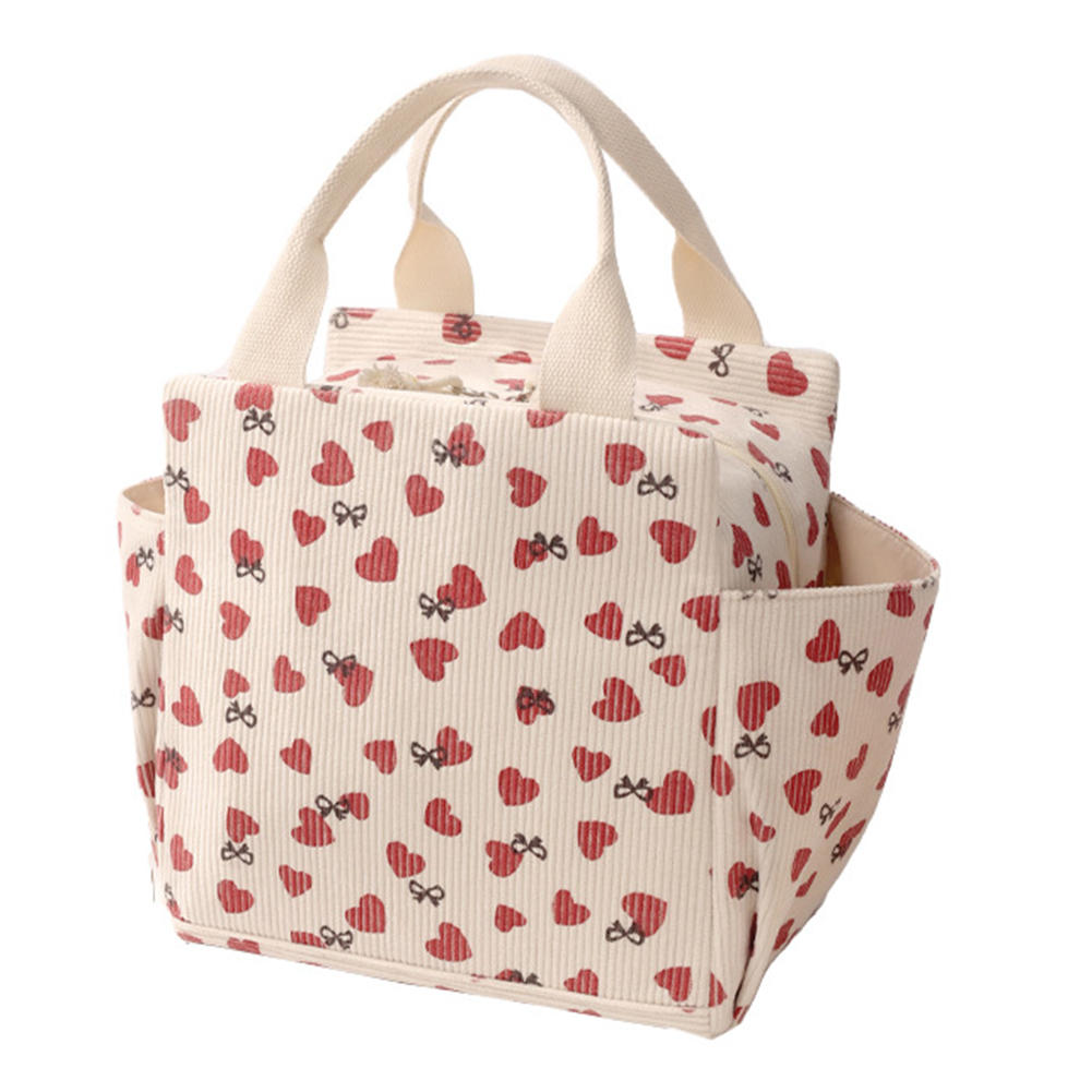 Insulated Corduroy Lunch Bag w - Meal Prep Cold Lunches review and price