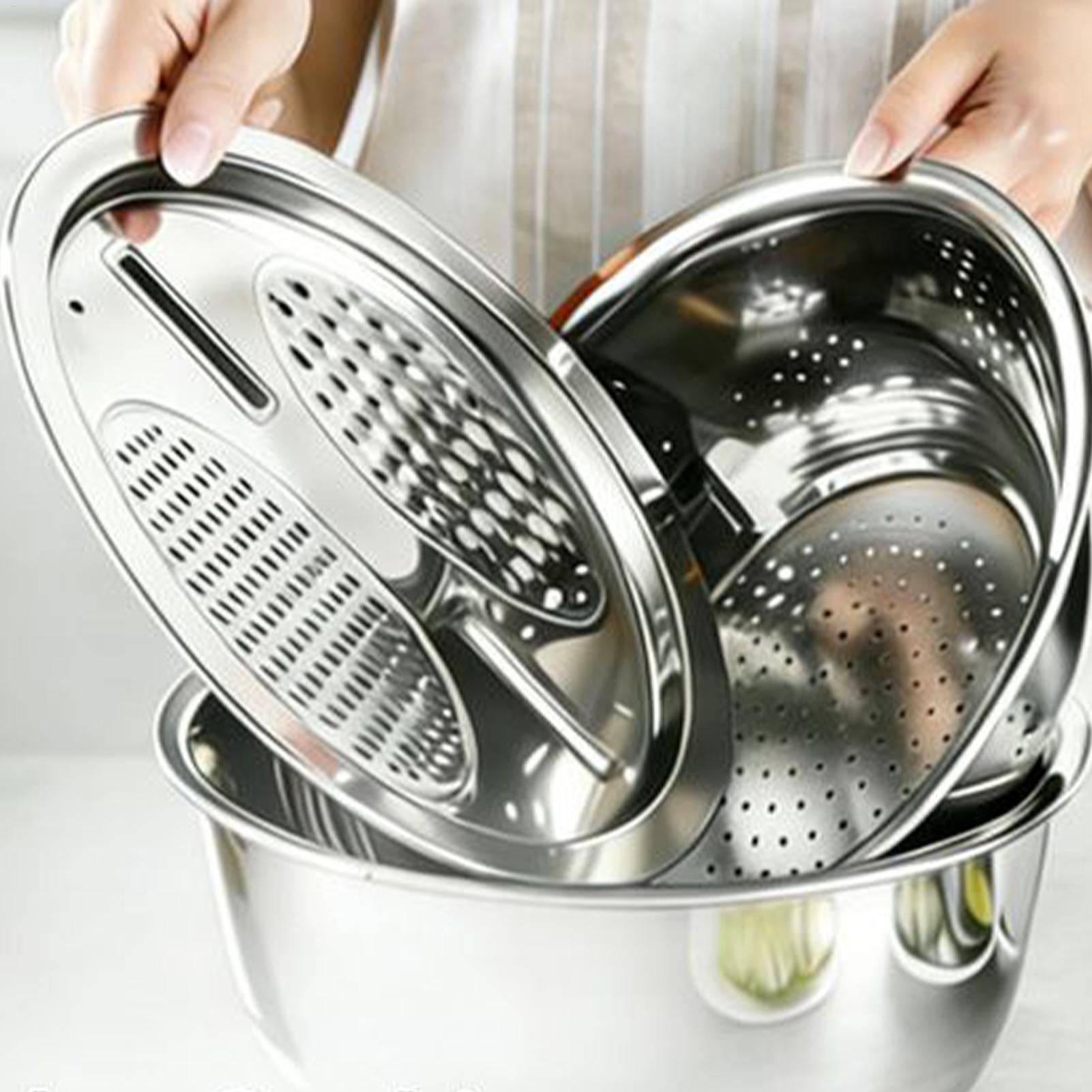 Stainless Steel Colander Strai - Meal Prep With Rice review and price