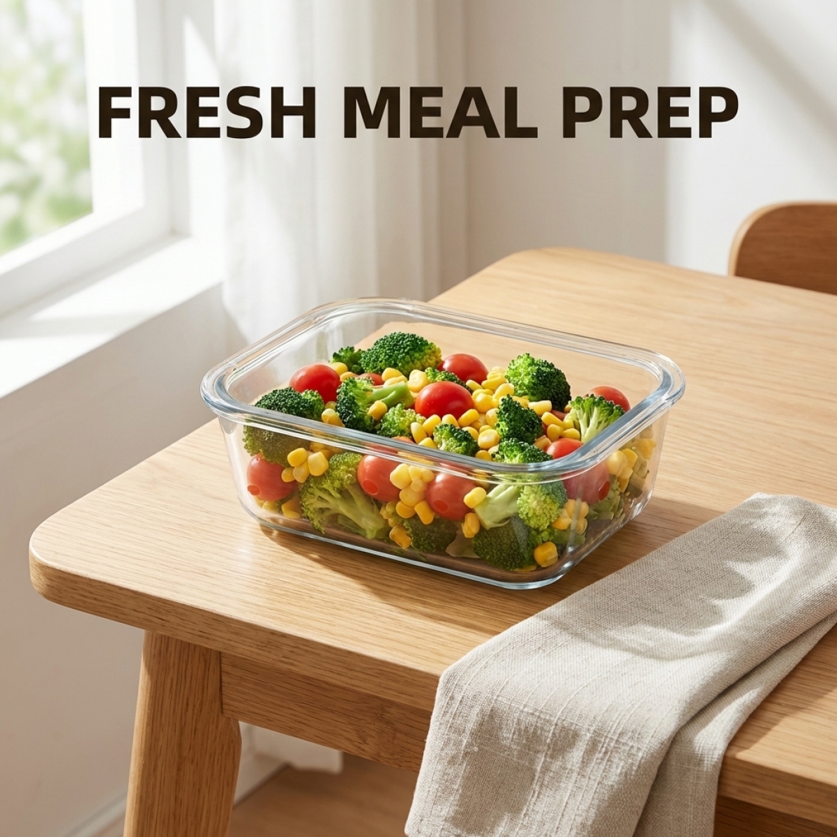 Star Sea Blue Glass Lunch Boxe - Meal Prep Seafood review and price