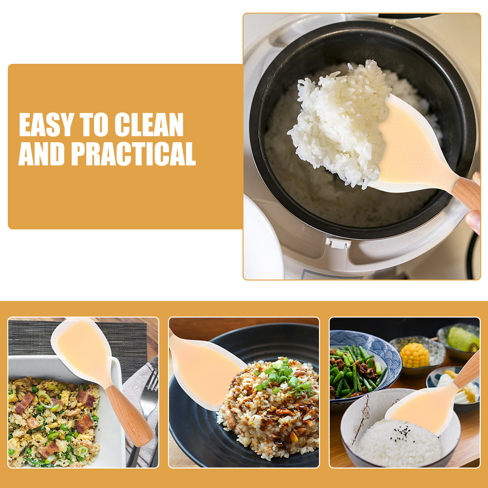3Pcs Non-Slip Silicone Rice Sp - Meal Prep With Rice review and price