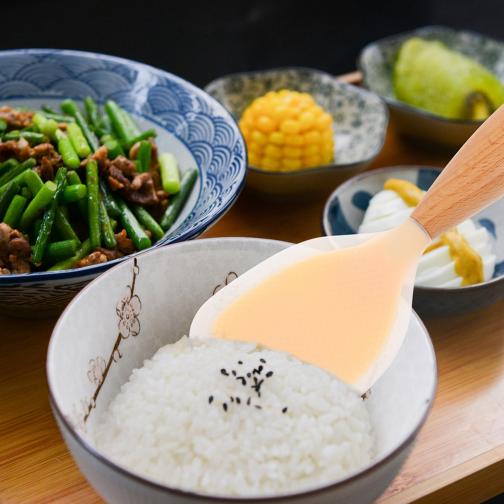 3Pcs Non-Slip Silicone Rice Sp - Meal Prep With Rice review and price
