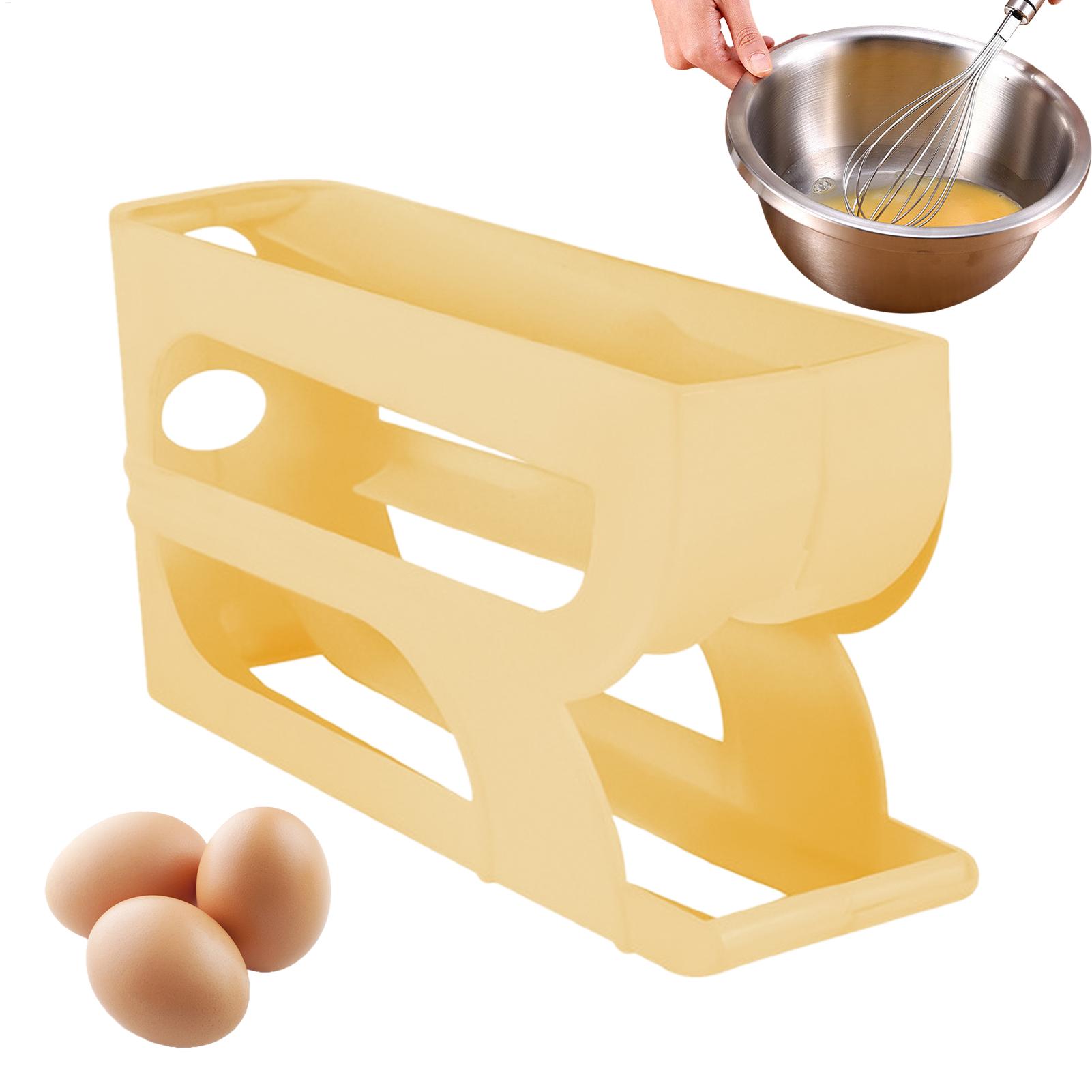 Kitchen Egg Holder 3 Tiers Aut - Meal Prep Egg review and price