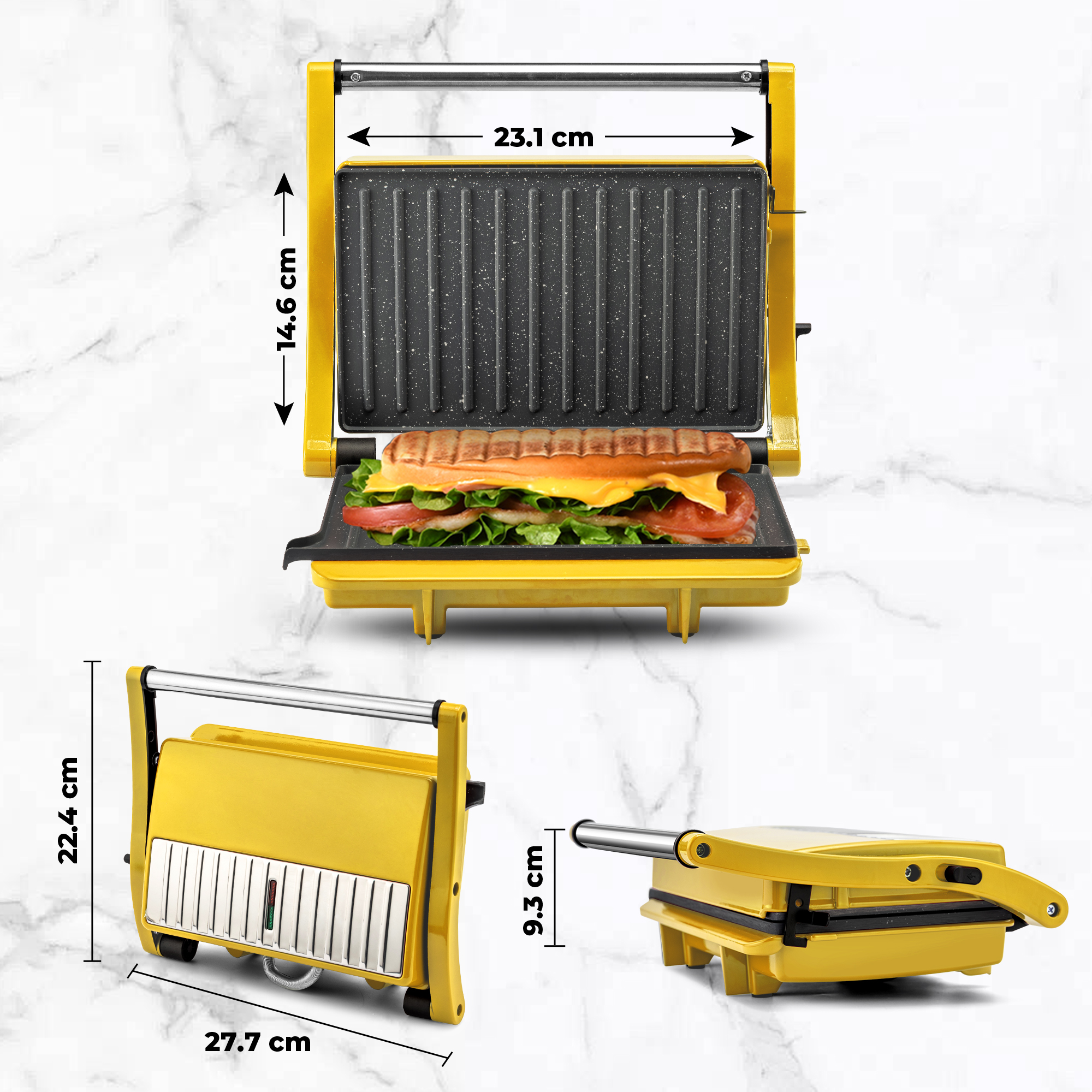 Panini Sandwich Breakfast Make - Breakfast Sandwich Press review and price