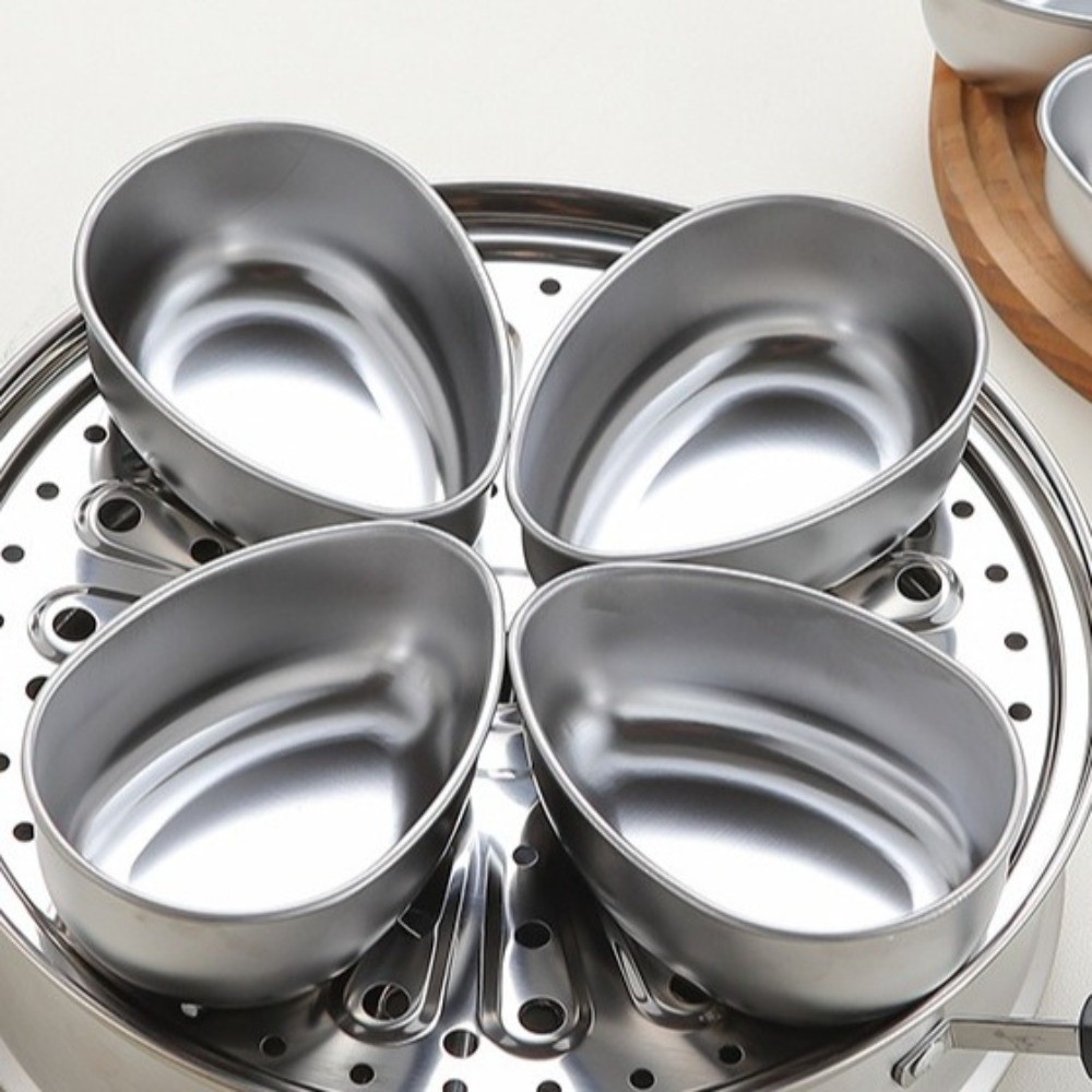3pcs Creative Stainless Steel  - Meal Prep Egg review and price