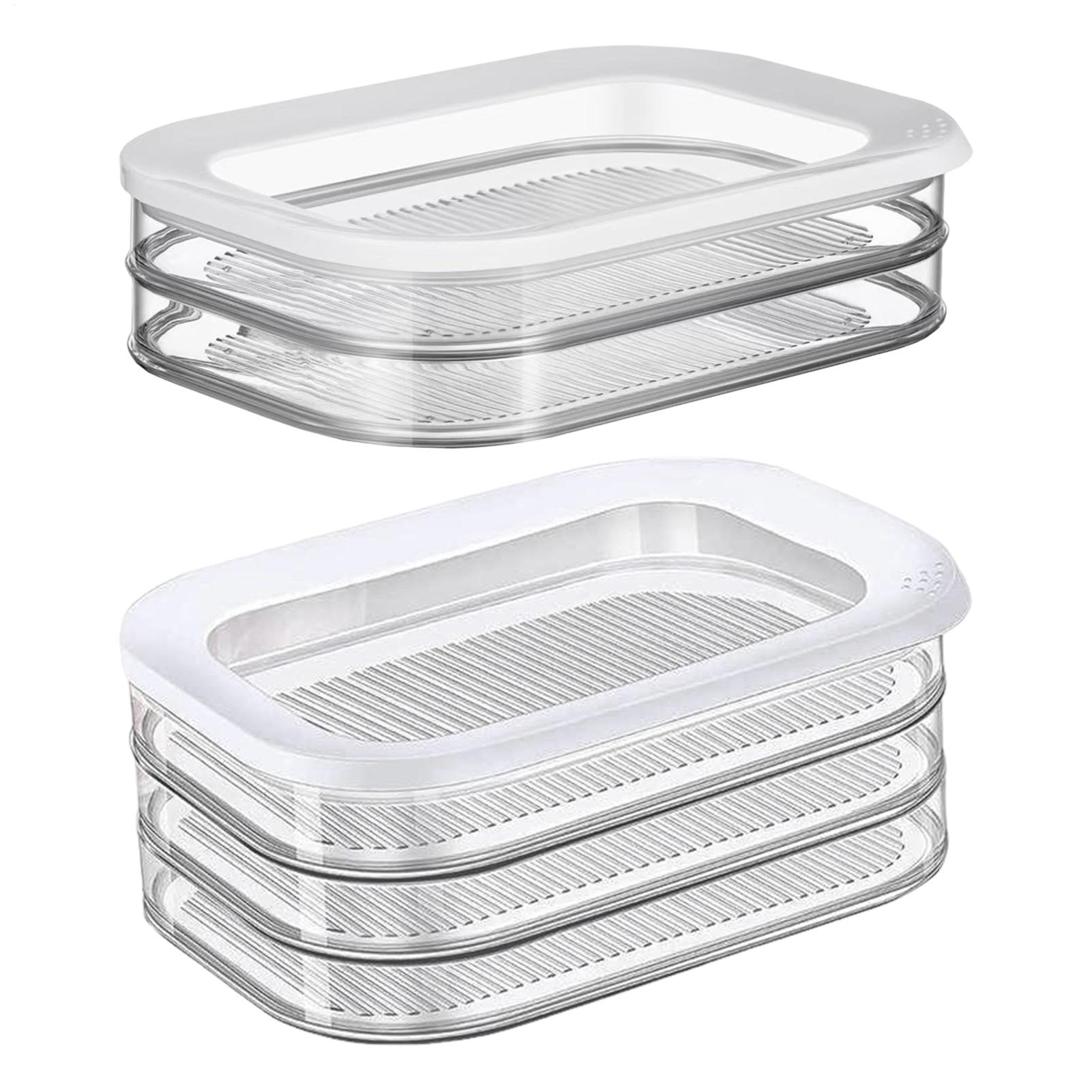 Multi-layer Food Storage Box F - Meal Prep Seafood review and price