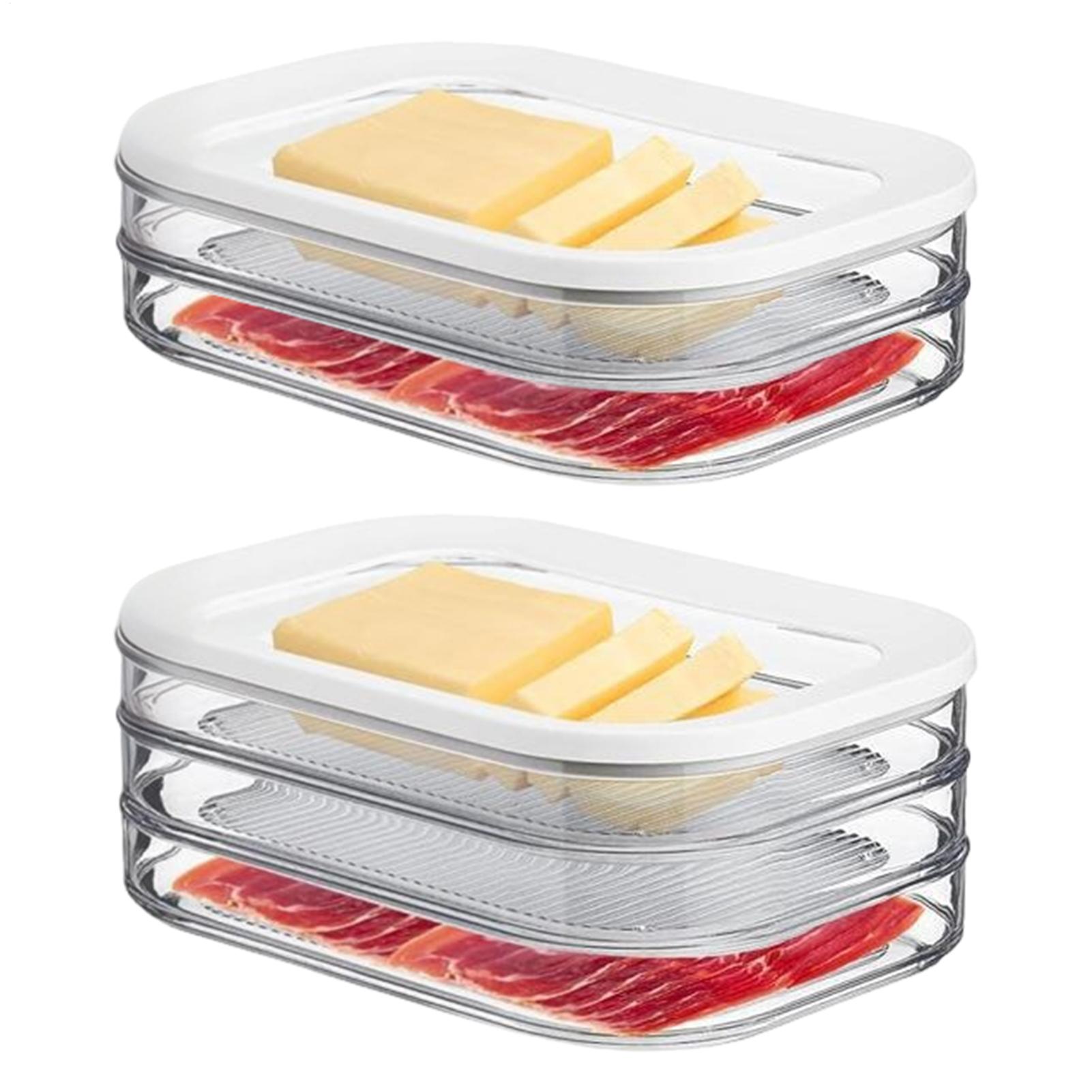 Multi-layer Food Storage Box F - Meal Prep Seafood review and price