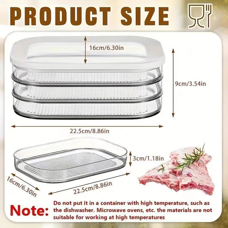 3-Layer Vertical Stackable Mea - Meal Prep Cold Lunches review and price