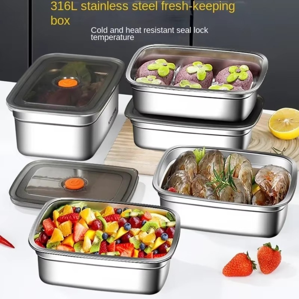 Stainless Steel Camping Lunch  - Meal Prep Freezer review and price