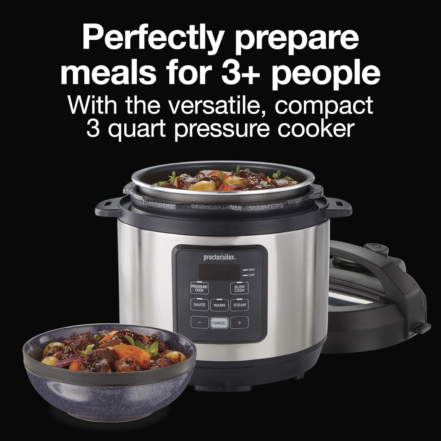 3 Qt 4-in-1 Electric Pressure  - Meal Prep With Rice review and price