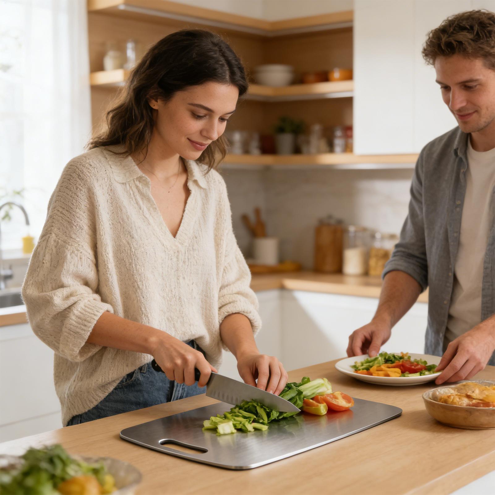 Stainless Steel Cutting Board  - Meal Prep Veggie review and price