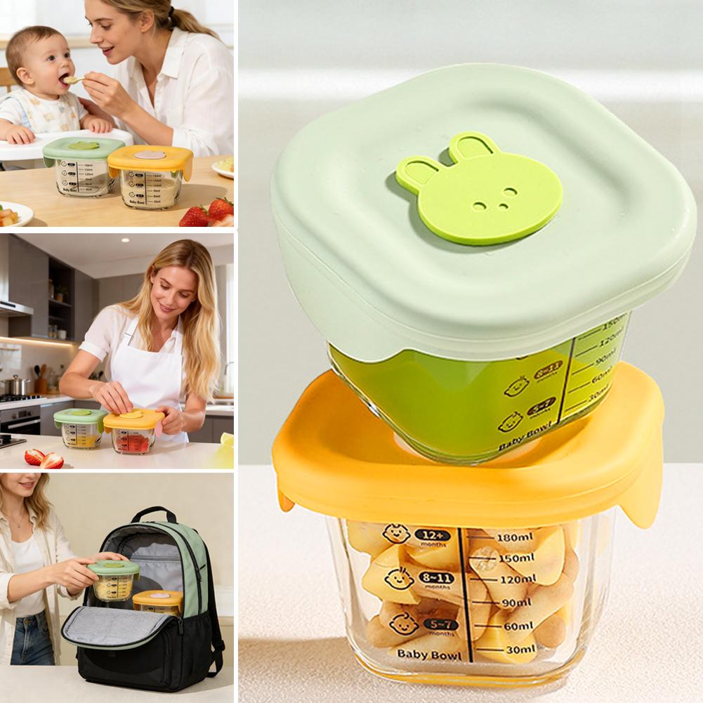 2PCS Glass Steaming Bowl Baby  - Meal Prep Egg review and price
