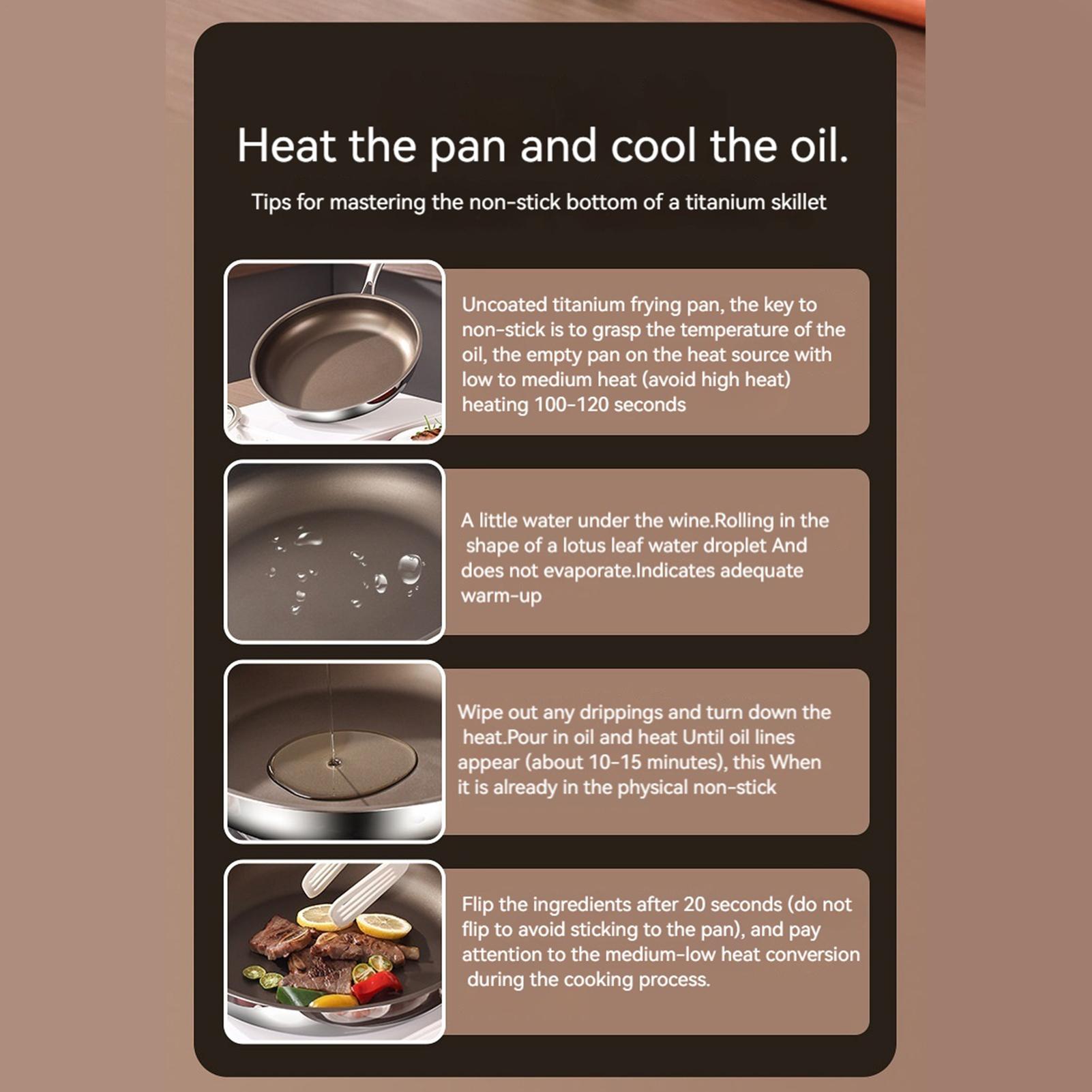 Titanium Pan Non-Stick Cookwar - Meal Prep Egg review and price