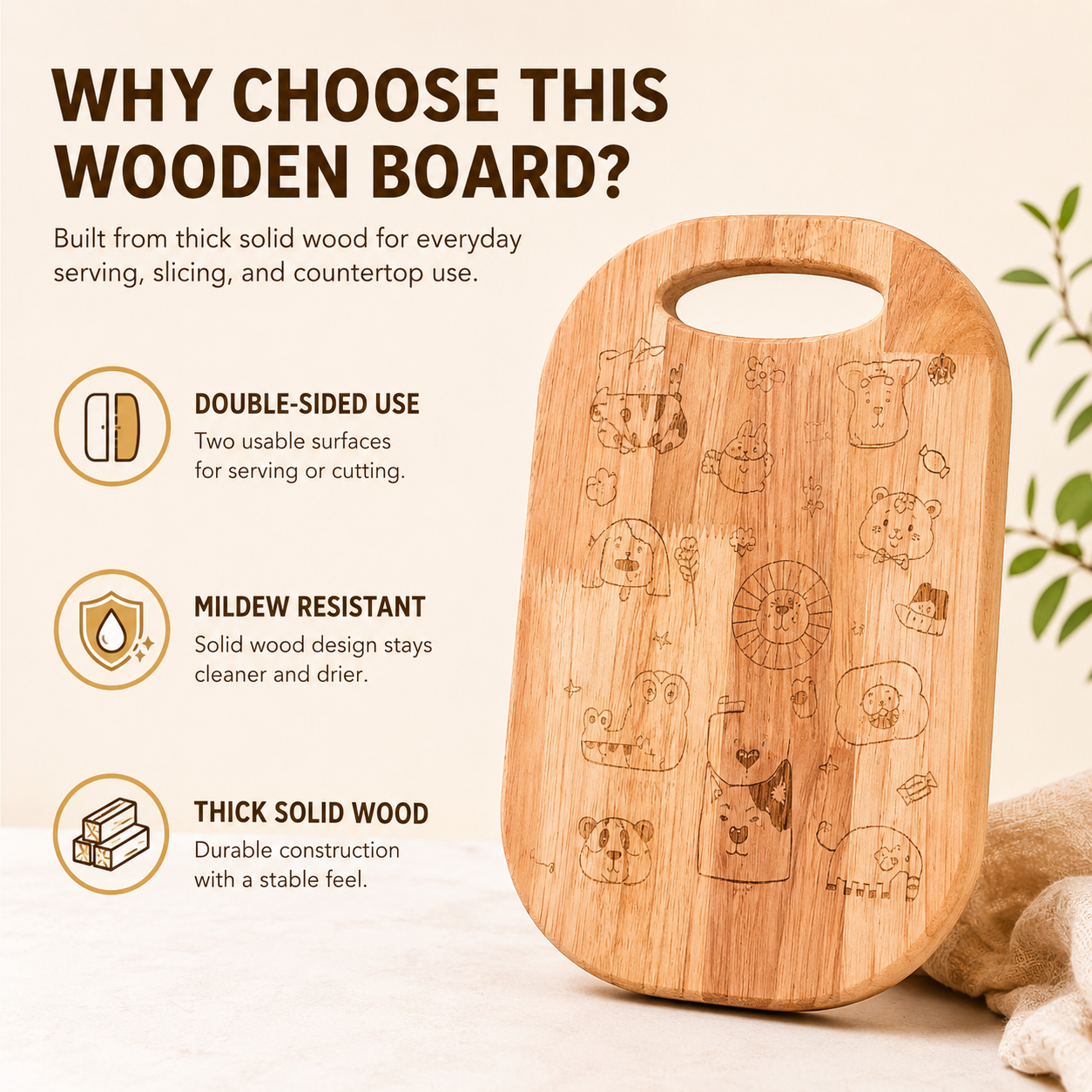 Reusable Wooden Bread Board Cu - Meal Prep Veggie review and price