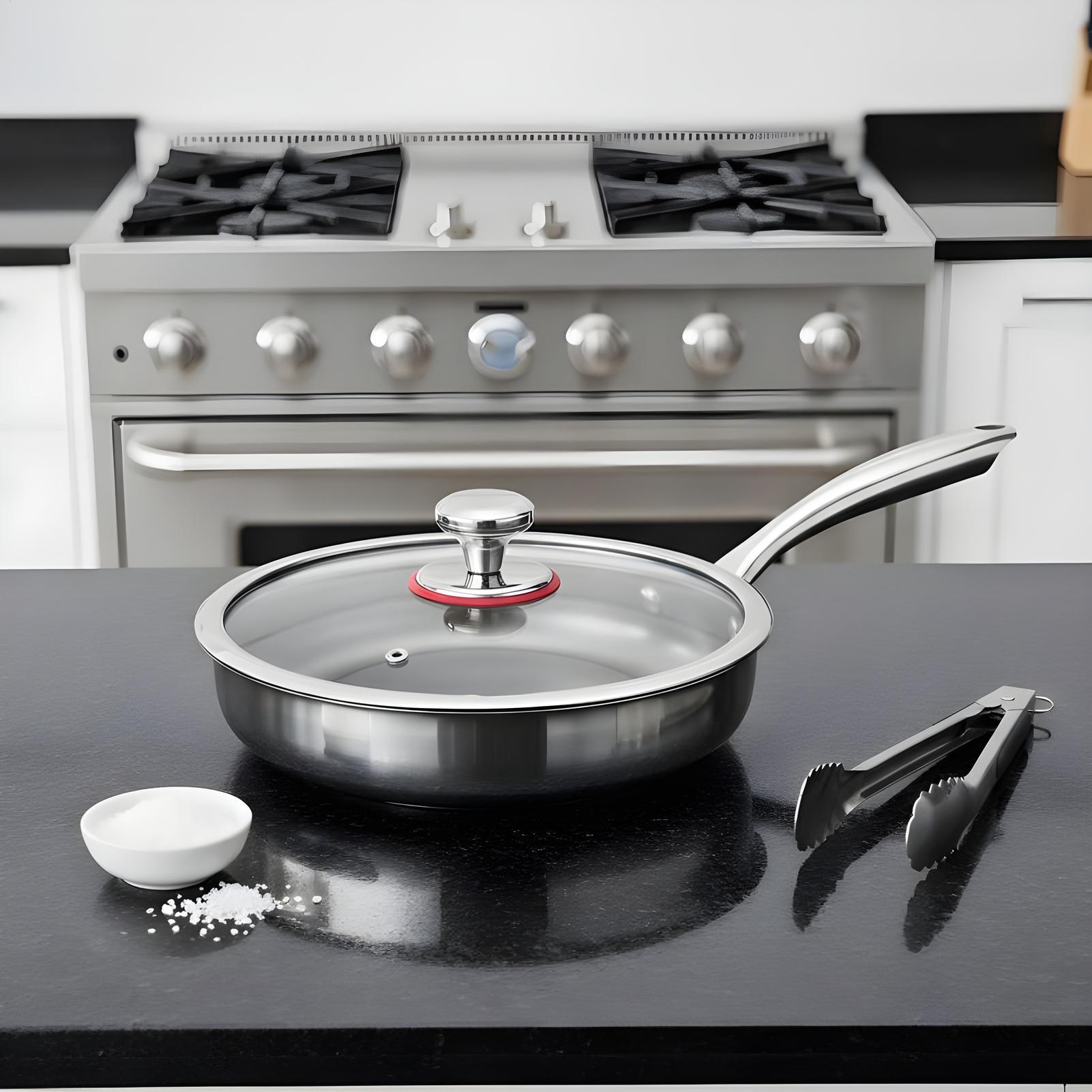 Titanium Pan with Lid Non-Stic - Meal Prep Egg review and price