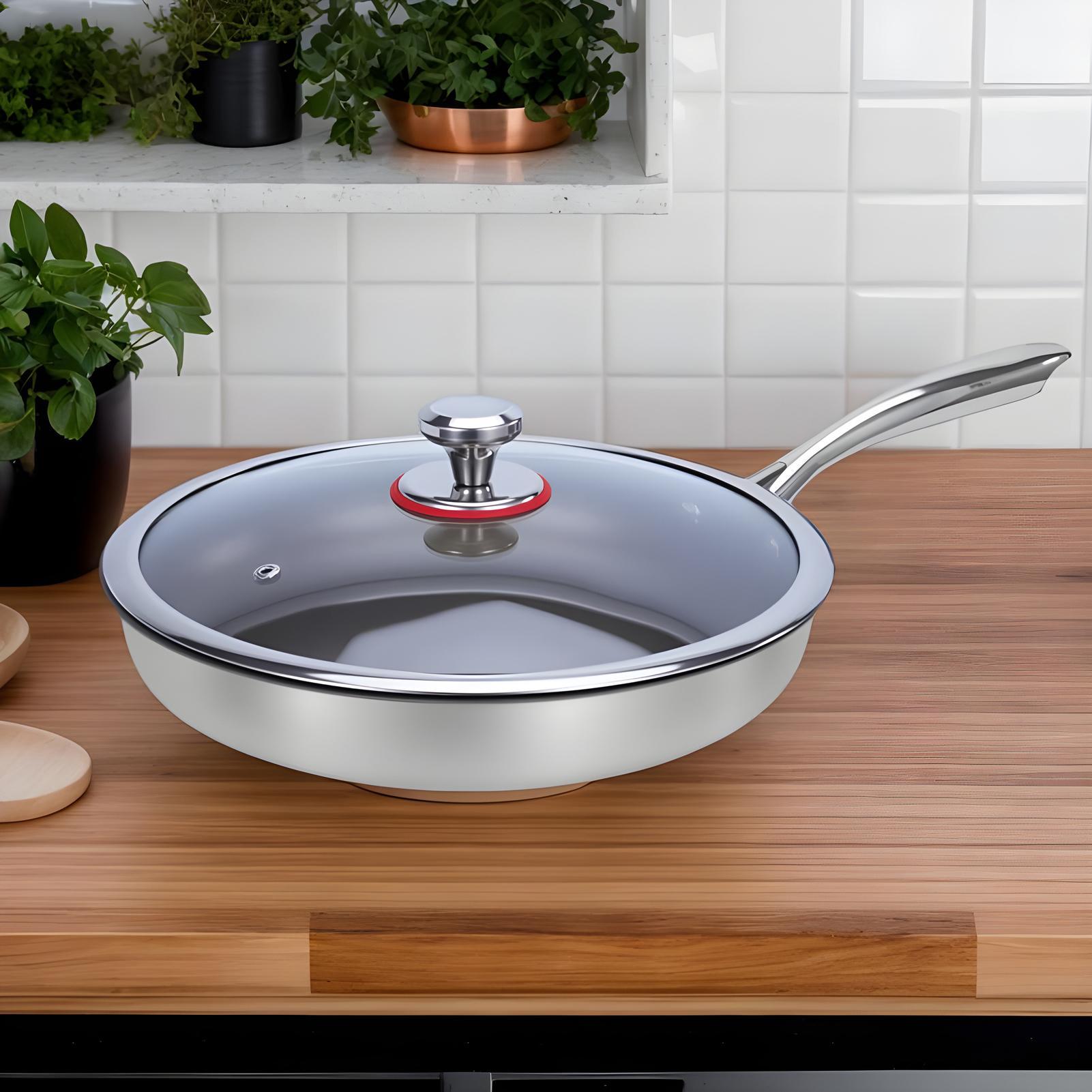 Titanium Pan with Lid Non-Stic - Meal Prep Egg review and price