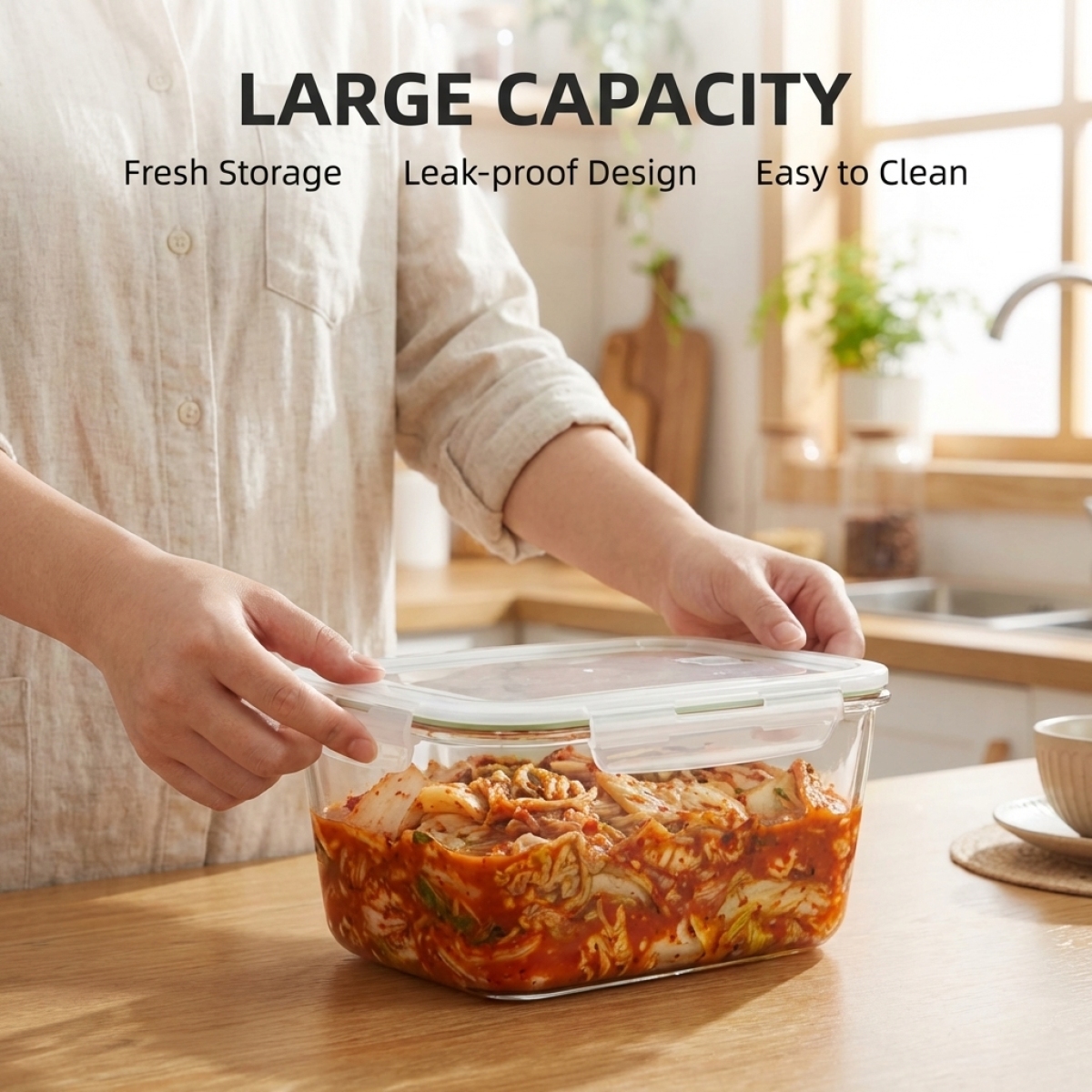 High Borosilicate Glass Crispe - Meal Prep Veggie review and price