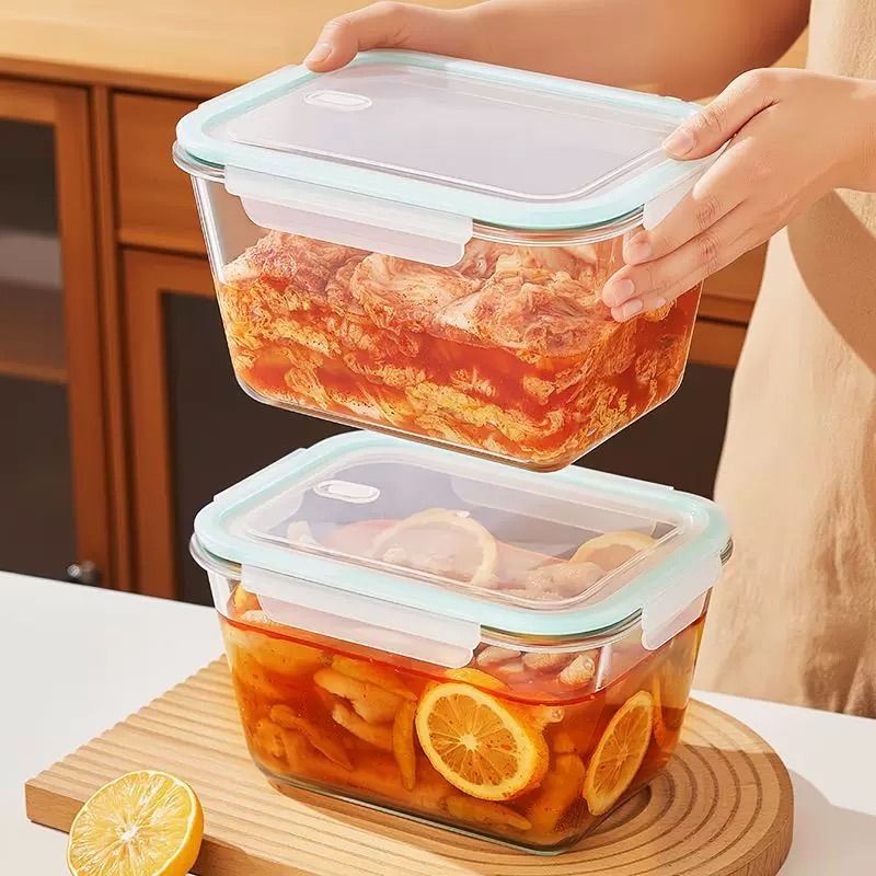 High Borosilicate Glass Crispe - Meal Prep Veggie review and price