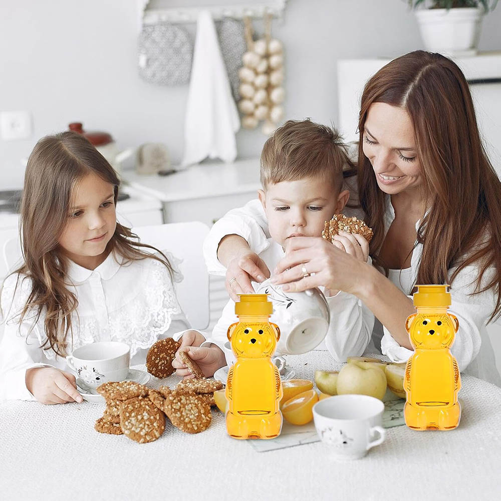2Pcs Honey Bear Bottle Plastic - Sauce Squeeze Bottle review and price