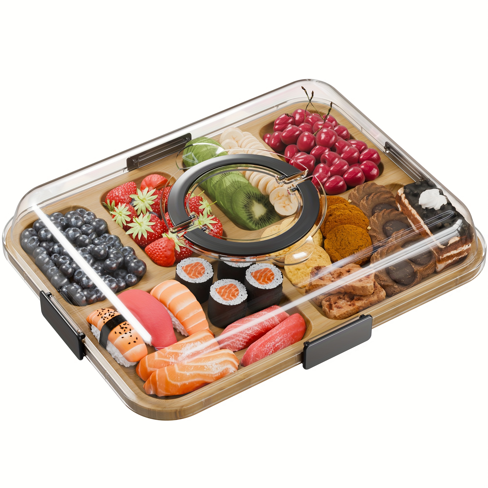 Clear Stackable Food Storage C - Meal Prep Veggie review and price