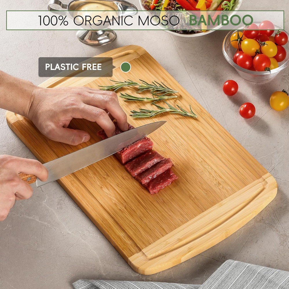 Large Wooden Cutting Board for - Meal Prep Organic review and price