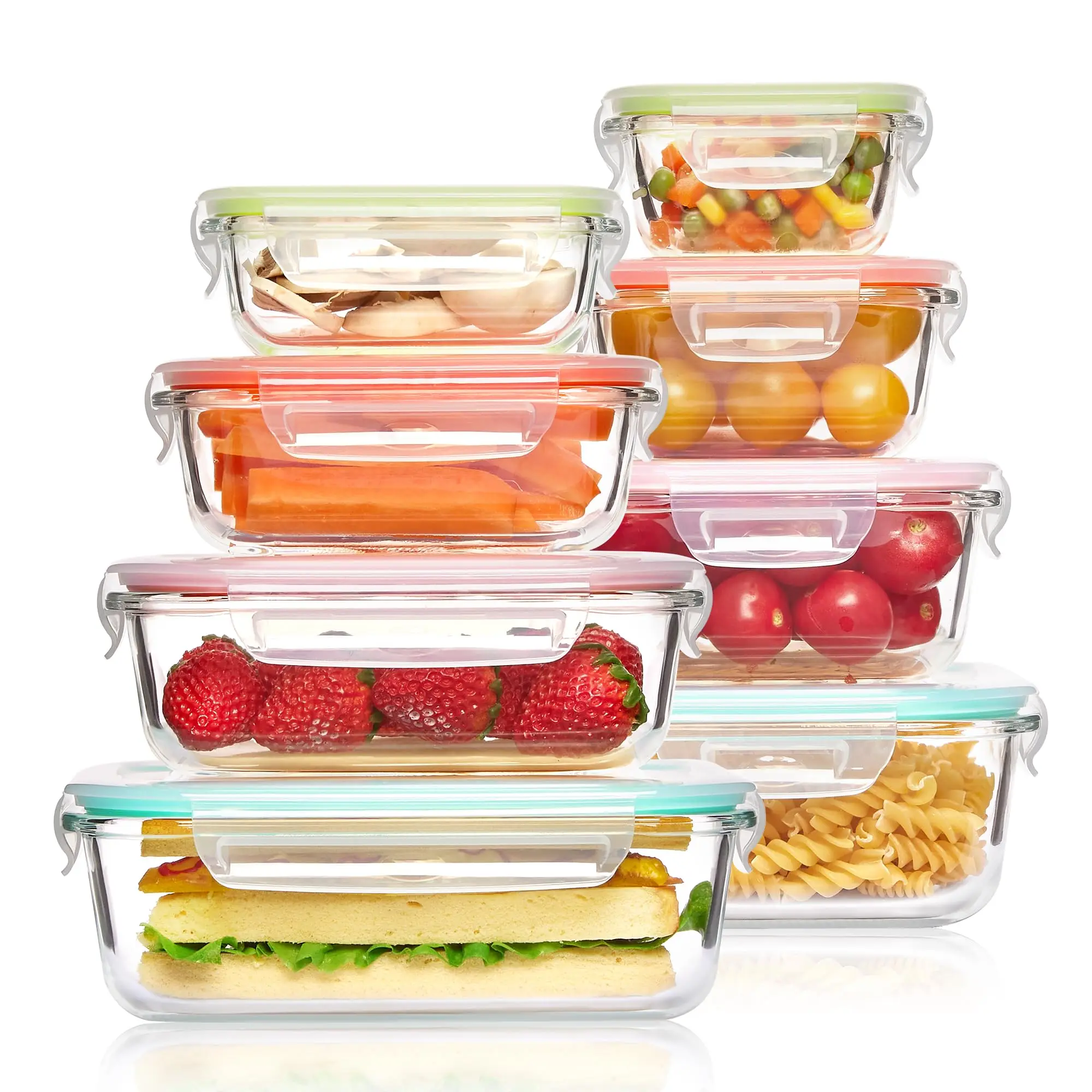 Glass Lunch Box Food Storage C - Meal Prep Freezer review and price