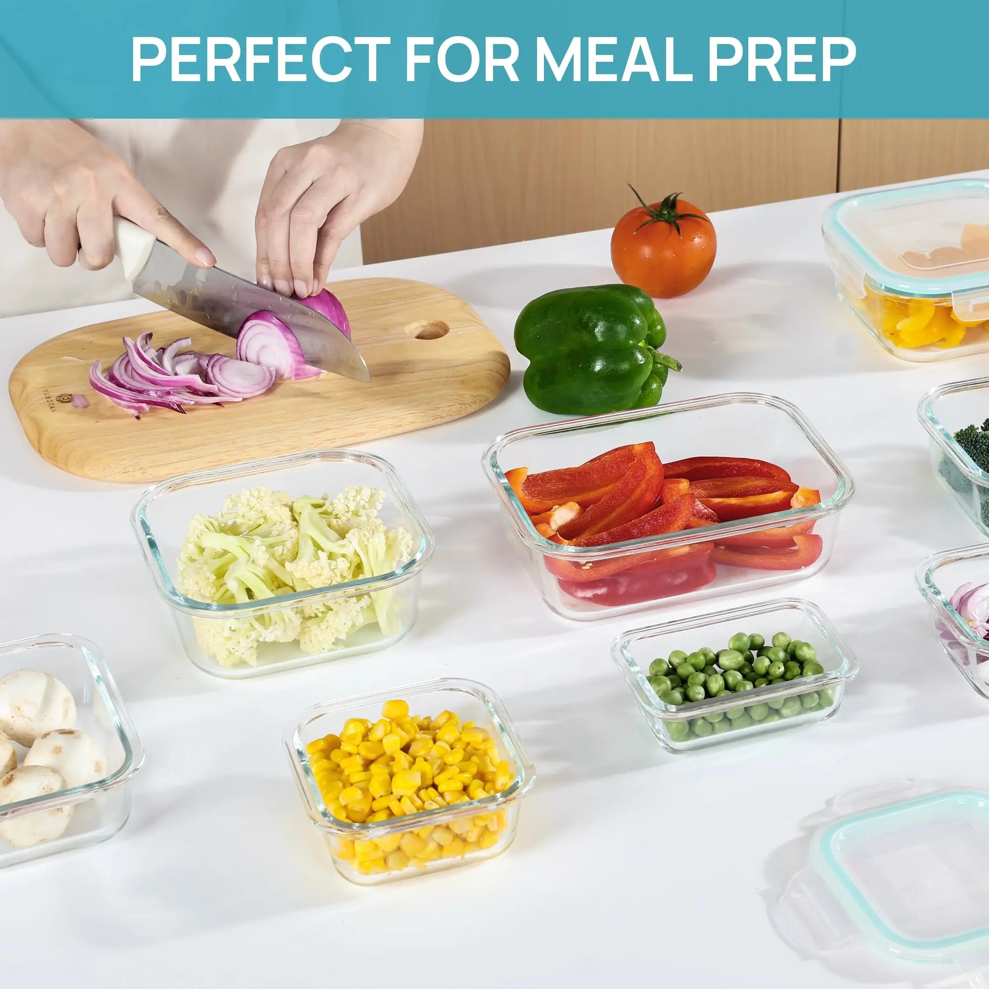 Glass Lunch Box Food Storage C - Meal Prep Freezer review and price