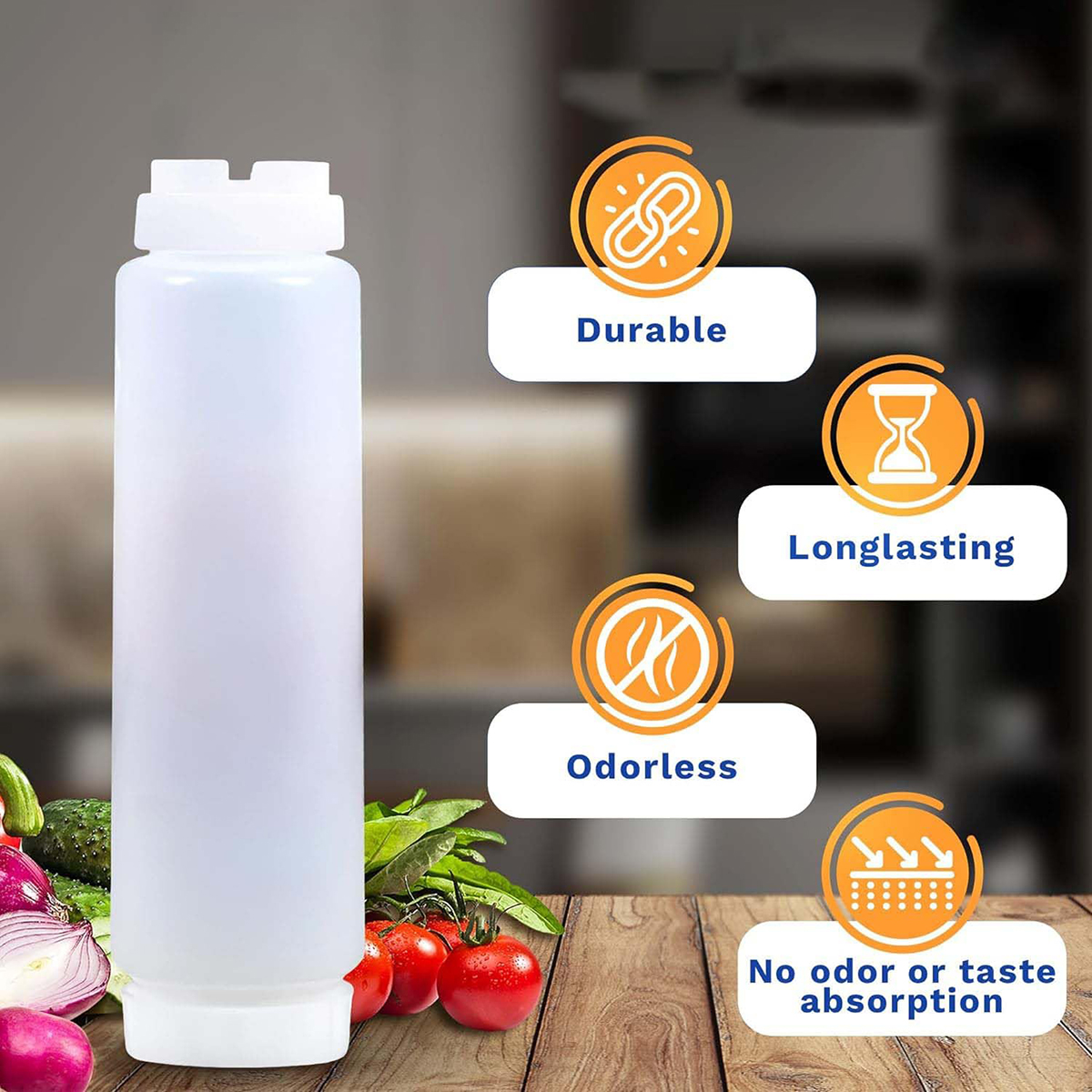 Big Capacity Plastic Sauce Bot - Sauce Squeeze Bottle review and price