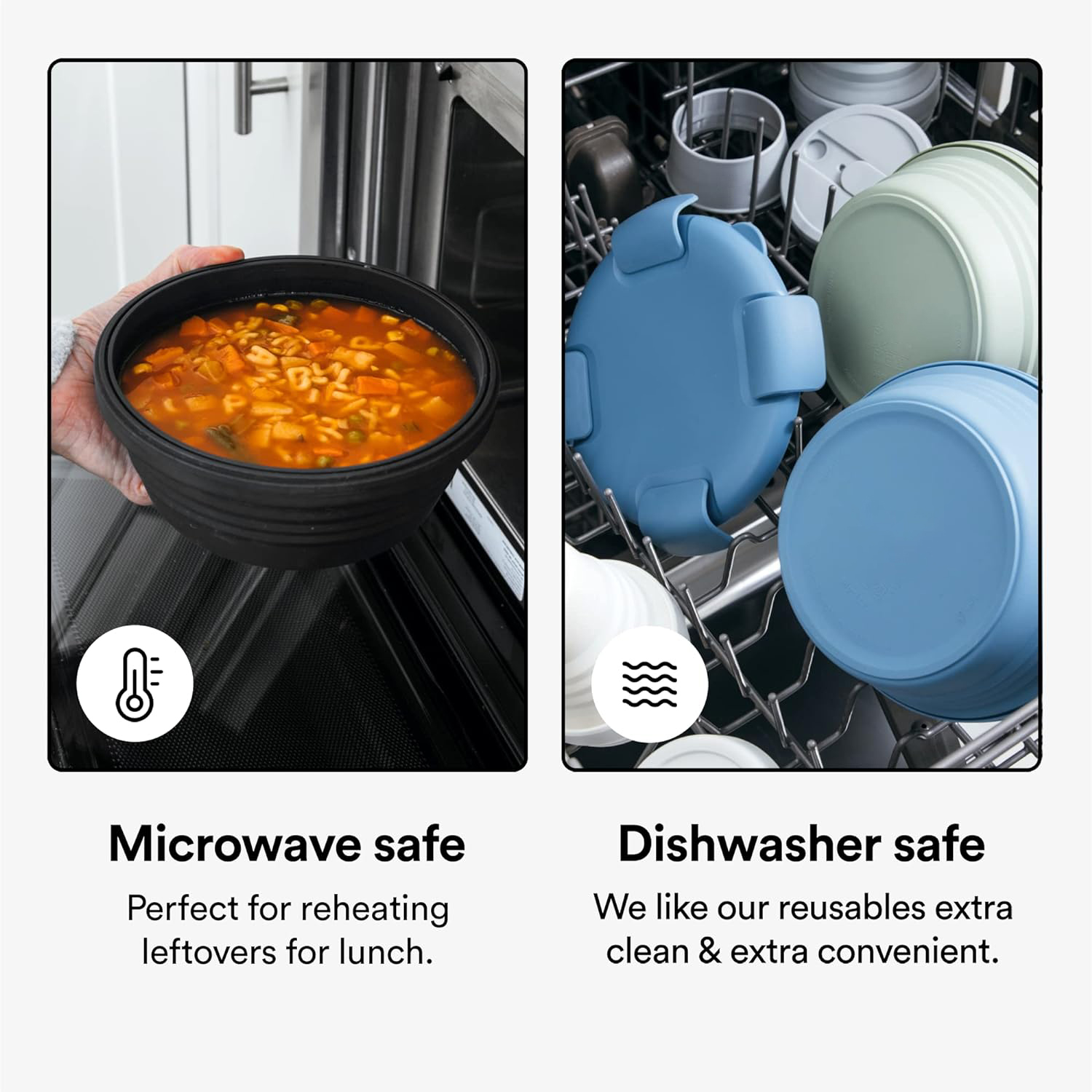 Bayzon Collapsible Bowl 36oz R - Meal Prep Cold Lunches review and price