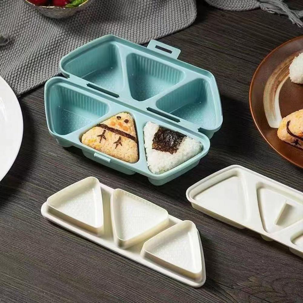 6-Cavity Triangle Onigiri Mold - Meal Prep With Rice review and price