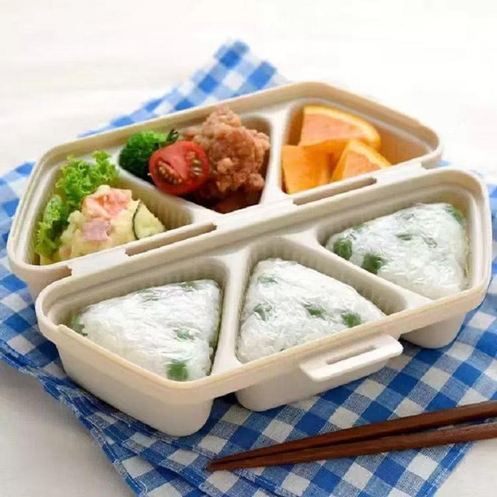 6-Cavity Triangle Onigiri Mold - Meal Prep With Rice review and price