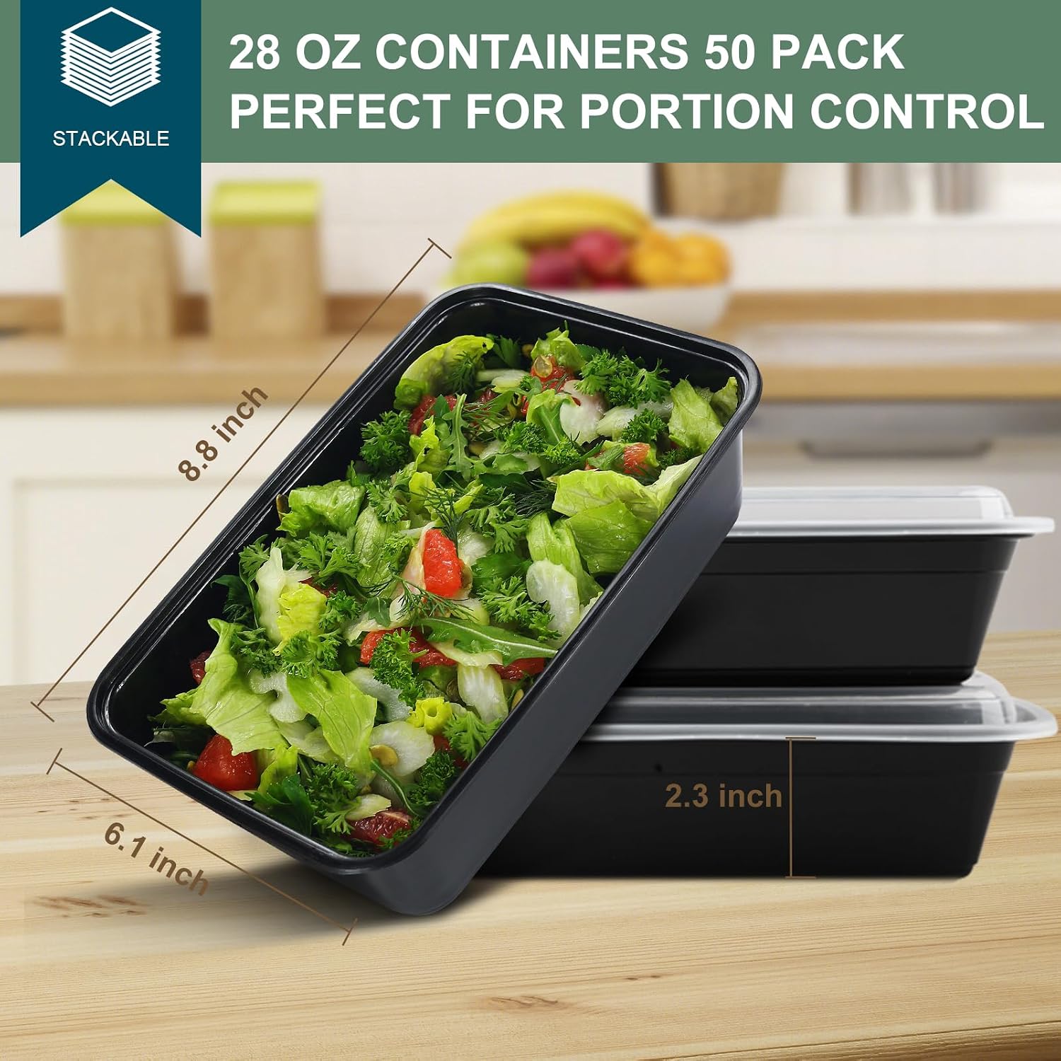 50 Pack 28 oz Meal Prep Contai - Meal Prep Freezer review and price