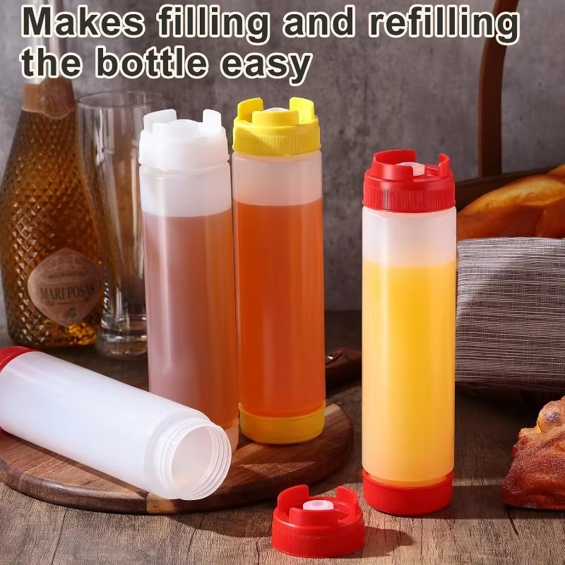Double Head Squeeze Condiment  - Sauce Squeeze Bottle review and price